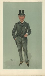 Herra Charles Algernon Whitmore, Chelsea, 16. toukokuuta 1901, Vanity Fair -sarjakuva tekijältä Leslie Matthew Ward