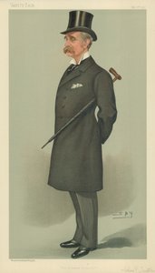 herra Charles Ernest Tritton, Norwood-divisioona, 6. toukokuuta 1897, Vanity Fair -sarjakuva tekijältä Leslie Matthew Ward