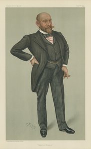 herra Ernest Cassel (väri litho)
