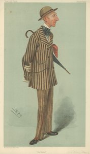 William Crawfurd Stirling-Stuart, The hatter, 23. kesäkuuta 1904, Vanity Fair -sarjakuva. tekijältä Leslie Matthew Ward