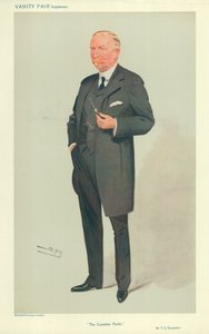 Sir Thomas Shaughnessy, Canadian Pacific, 26. elokuuta 1908, Vanity Fair -sarjakuva tekijältä Leslie Matthew Ward