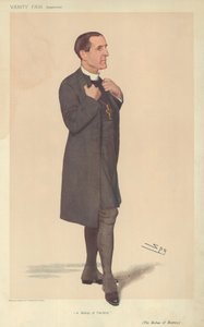 Stepneyn piispa, päätöksen piispa, 19. huhtikuuta 1906, Vanity Fair -sarjakuva tekijältä Leslie Matthew Ward