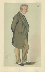 The Earl of Stair, White Dal, 22. syyskuuta 1883, Vanity Fair -sarjakuva tekijältä Leslie Matthew Ward