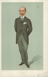 The Earl of Yarborough, Brocklesby, 2. tammikuuta 1896, Vanity Fair -sarjakuva tekijältä Leslie Matthew Ward