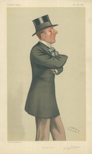 The Hon Percy Scawen Wyndham, Estetiikka, 30. lokakuuta 1880, Vanity Fair -sarjakuva tekijältä Leslie Matthew Ward