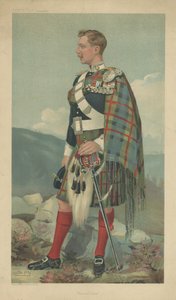 Tullibardinen markiisi (väri litho) tekijältä Leslie Matthew Ward