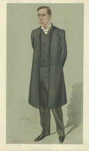Pastori Bertram Pollock (väri litho) tekijältä Leslie Matthew Ward