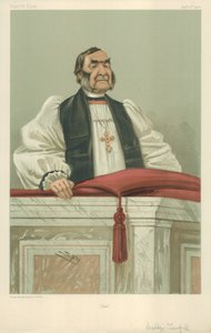 The Rev Frederick Temple, Canterburyn arkkipiispa, Just, 11. syyskuuta 1902, Vanity Fair -sarjakuva tekijältä Leslie Matthew Ward