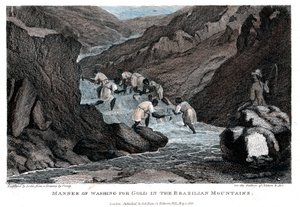 Kullan pesutapa Brasilian vuoristossa, 1814 tekijältä Lester