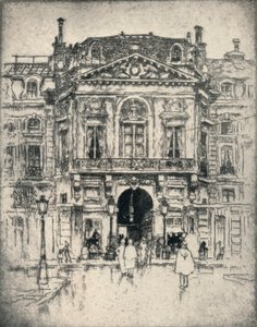 "Porte de Valois, Palais-Royal", 1915
