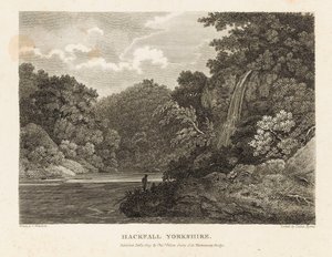 Hackfall, Yorkshire (kaiverrus) tekijältä Letitia Byrne