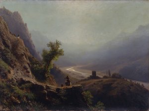 Kaukasuksen vuoristossa, 1879