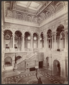 Kongressin kirjasto: Grand Stair Hall tekijältä Levin C. Hardy