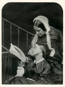 Christina Rossetti ja hänen äitinsä Frances Rossetti, 1863, 1948.