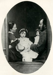 Effie Gray, John Everett Millais ja heidän tyttärensä Effie ja Mary, 21. heinäkuuta 1865, 1948.
