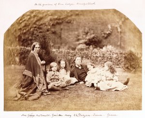 Muotokuva MacDonald-perheestä Lewis Carrollin kanssa, 1863 tekijältä Lewis Carroll