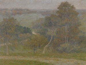 Hill and Hollow, n. 1896 (öljy kankaalle)