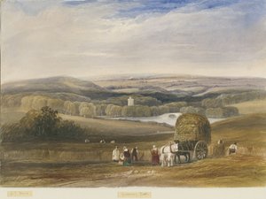 Greenway Bank: akvarellimaalaus ja [c 1830-1840] tekijältä Lewis John Wood