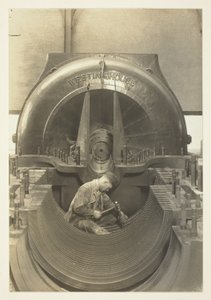 The Turbine, Power-House, New York City tekijältä Lewis Wickes Hine