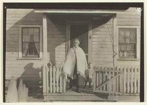 Pennsylvanialaisen hiilikaivostyöläisen vaimo, lapsi ja koti tekijältä Lewis Wickes Hine