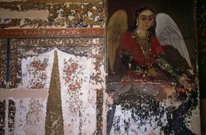 Enkeli, armenialainen Vankin katedraali tai pyhien sisarten kirkko, Isfahan (Esfahan), Iran tekijältä Unbekannt Unbekannt