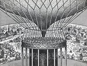 Cineorama, Raoul Grimoin-Sanson (1860-1941), Cineraman esi-isä pyöreä projektiojärjestelmä tekijältä Unbekannt Unbekannt