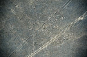 Koira, Nazca-linjat, Nazca, Peru, Nazcan sivilisaatio (kuva) tekijältä Unbekannt Unbekannt