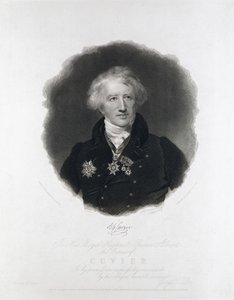 Georges Cuvier, ranskalainen anatomi tekijältä Unbekannt Unbekannt
