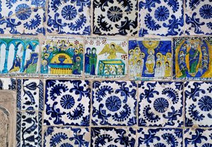 Majolica-laattojen koristelu (1600-luku), Jerusalemin armenialainen patriarkaatti, Jerusalemin vanha kaupunki (Unescon maailmanperintöluettelo) tekijältä Unbekannt Unbekannt