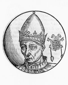 Selestiinus II:n muotokuva (Guido Guelfuccio de Castello, kuollut 1144) tekijältä Unbekannt Unbekannt