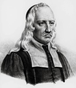 Muotokuva Giovanni Alfonso Borellista (1608-1679), italialainen matemaatikko, tähtitieteilijä, filosofi, fysiologi, kaiverrus tekijältä Unbekannt Unbekannt