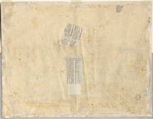 Suihkulähteen jäljitys Rectoa ja luonnoksia kahdesta kasvosta verso, 1665. tekijältä Lievin Cruyl