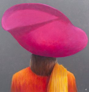 Magenta hattu, sahramitakki, 2014