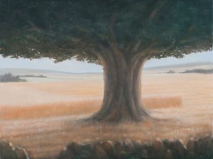 Tree, Holwell, 2012 (akryyli kankaalle)