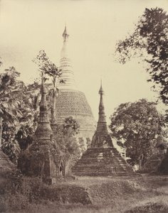 Rangoon: Dagon Pagoda, marraskuu 1855 (kuva). tekijältä Linnaeus Tripe