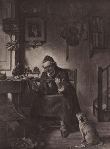 The Old Strad (litho) tekijältä Lionel J. Cowen