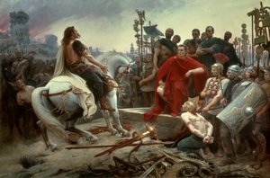 Vercingetorix menee Caesarille
