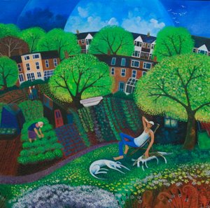 A Casual Approach 2012 (akryylimusteet paperille)