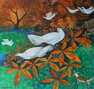 Valkoiset kyyhkyset, 2016 tekijältä Lisa Graa Jensen