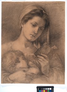 Helena ja Rodman, n. 1890 (grafiitti lyötyyn paperiin). tekijältä Lisa Ramona Stillman