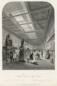 Elgin-huone British Museumissa tekijältä Llewellyn Jewitt