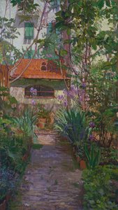 El tríptic o jardí en flor (panel lateral) (1907)finès