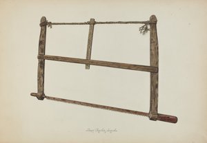 Coopersmith Saw, 1938. tekijältä Lloyd Charles Lemcke