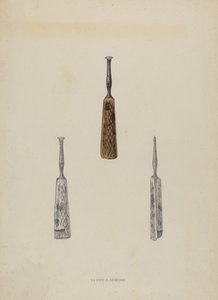 Leather Guide Marker, c. 1937. tekijältä Lloyd Charles Lemcke