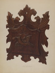 Seinäteline sanomalehtiä varten, 1939. tekijältä Lloyd Charles Lemcke