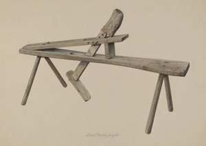 Puuveistäjäpenkki, 1938.