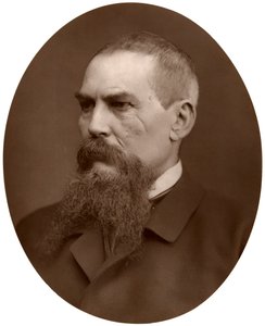 Kapteeni Richard Burton, brittiläinen tutkimusmatkailija, kirjailija, sotilas ja diplomaatti, 1876. tekijältä Lock and Whitfield
