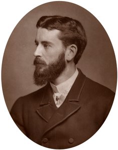 Frank Dicksee, ARA, englantilainen taidemaalari ja kuvittaja, 1883. tekijältä Lock and Whitfield