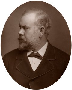 Henry Hugh Armstead, RA, brittiläinen kuvanveistäjä ja kuvittaja, 1883. tekijältä Lock and Whitfield