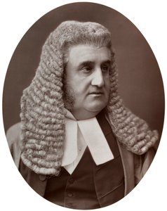Oikea Sir Robert J Phillimore, DCL, High Court of Justice -tuomari, 1877. tekijältä Lock and Whitfield